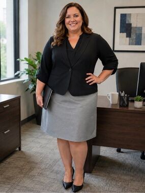 JONES NEW YORK STRETCH SKIRT SIZE 22W NWT